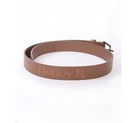 Hurley One & Only Leather Belt, Tan, Taille unique