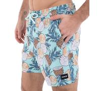 Hurley Phantom Eco Piscine Combo 40,6 cm Combinaison modèle Court, Brume Tropicale, M Homme
