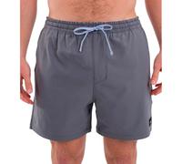 Hurley Phantom Eco Poolside Combo 16" Board Shorts, Stone Grey, M Men's