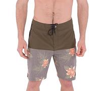 Hurley Phantom Naturals Roadblock 20" Short de Surf, Noir, Taille 28 Homme