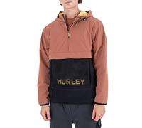 Hurley Phantom+ Packable Anorak Veste, Zion Rust, L Homme