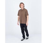 Hurley Polo Ace Vista T-Shirt, Expresso, L Homme