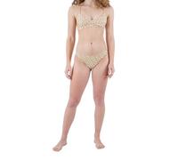 Hurley Rvsb Moderate Bottom Culotte de Bikini, City Block Multi/Neon Lime, XS Femme