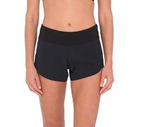 Hurley Solid Soft 2.5' Waist Boardshorts Short Board, Noir, L Femme