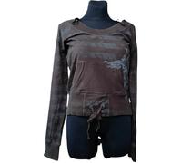 Hurley Sweat à Capuche Femme Chaud Confortable Marron Taille M M