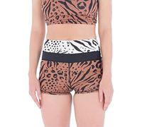 Hurley Swim Short Bikini Bottoms, Animix Latte, S Femme