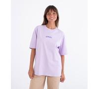Hurley Stadium Oversize Short Sleeve T-shirt Violet M Femme