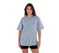 Hurley Medusa Urban Tide Short Sleeve T-shirt Bleu S Femme