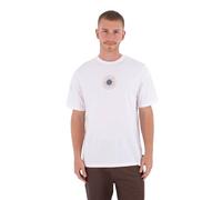 Hurley Printing Press Pinheiros Short Sleeve T-shirt Blanc M Homme