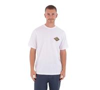Hurley Printing Press Samp Short Sleeve T-shirt Blanc L Homme