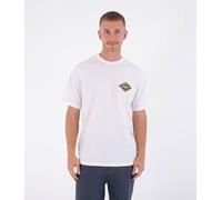 Hurley Printing Press Samp Short Sleeve T-shirt Blanc S Homme