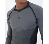 Hurley T-Shirt Thermique Homme - Heat Carbon