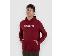 Hurley The Box Fleece Po Sweat à capuche rouge L
