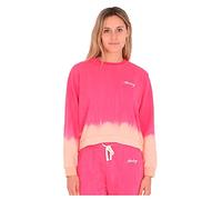 Hurley Tie Dye Cropped Crew Maillot de survtement, Azalée, M Femme