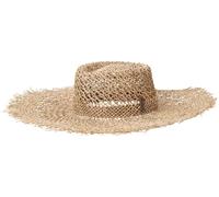 Hurley W Lisbon Straw Hat Chapeau de Soleil, Oatmeal, Taille Unique Femme