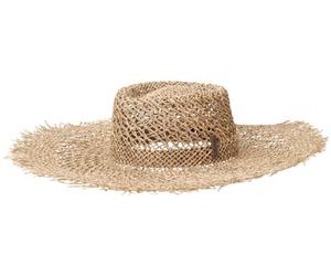 Hurley W Lisbon Straw Hat Chapeau de Soleil, Oatmeal, Taille Unique Femme