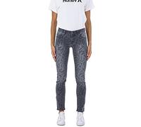 Hurley W Oceancare Full Slim Denim Pant Pantalon, Noir, 38 Femme