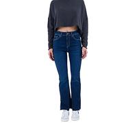 Hurley W Oceancare Jean évasé Taille Haute Pantalons décontractés, Denim22, 52 Femme