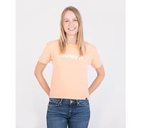 Hurley W Oceancare O&o SS Tee T-Shirt, Corail-récif, L Femme