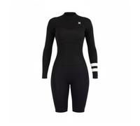 Hurley - Women's Air 2mm Mid Shorty Springsuit L/S - Combinaison de surf - 6 - black