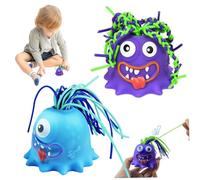 Hurling Monstres Jouets 2pcs Cheveux tirant Un Jouet de Stress Hurlant drôle diffenrent Sons agités