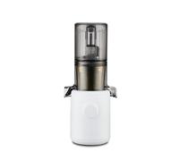 HUROM | Extracteur de jus | Extracteur à Jus de Fruits et Legumes | H310A | Presse à Froid | Moteur silencieux | Facile à nettoyer | Design compact | 220ml | 100 Watt | Sans BPA (White)