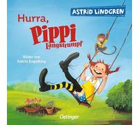 Astrid Lindgren – Hurra, Pippi Langstrumpf – Fröhliches Pappbilderbuch – Poche
