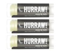 HURRAW! Baume à Lèvre Bio Hydratant Stick - Moon - Camomille Bleue, Vanille - Certifié Vegan - Cruelty Free - Sans Gluten, OGM - ingrédients 100% naturels. Sans Abeille, Karité, Soja et Palme. (3)