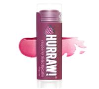 Hurraw! Raspberry Tint Lip Balm (Pure Berry Tint) Biologisch, zertifiziert vegan, tierversuchsfrei und glutenfrei. 100% natürliche Inhaltsstoffe. Ohne Bienen, Soja oder Palme.