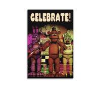 HURRGARS Poster Five Nights at Freddy's - Art mural vintage - Décoration pour salon, chambre à coucher - Poster élégant - 30 x 45 cm - Style sans cadre