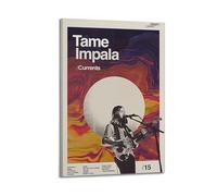 HURRGARS Tame Impala Poster mural décoratif vintage pour salon, chambre à coucher - Poster élégant - 30 x 45 cm - Style cadre