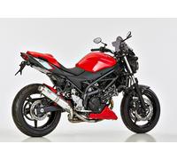 HURRIC Supersport Silencieux Remplacement Slip-On 2-1 Carbone pour SUZUKI SV 650
