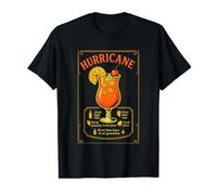 Hurricane Cocktail Recette Funny Barman Mixologist T-Shirt Graphique avec Valeur