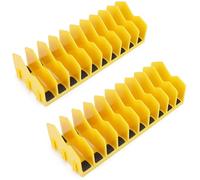 HURRICANE Lot de 2 organiseurs de pinces avec base en caoutchouc antidérapant, boîte à outils et de rangement, design extensible, convient aux tiroirs de 7,6 cm, boîtes à outils