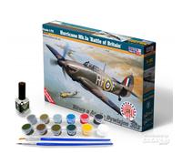 Hurricane Mk.Ia Battle Of Britan Super Set - Maquette D'avion Mistercraft 9385214180-Mistercraft