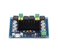 HURRISE Amplificateur de Puissance Numérique Double Canal 120W Haute | Prend en charge l\'entrée DC12-26V, les courts-circuits, les joints de soudure minimaux, le dissipateur thermique