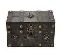HURRISE Coffre au Trésor en Bois, Vintage ， Lock Combinaison avec un Fort Sentiment de Temps être utilisé comme Boîtes à Bijoux, Cadrages, Coiffes de Photos, Collections de Lettres