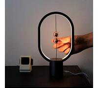 HURRISE Lampe À LED À Demi-Interrupteur À Air, Mini Balance Light Smart Balance Light Manière Spéciale D'Allumer La Lampe Magnétique Night Light Lampe De Bureau À LED pour La Maison Ou Le Bureau