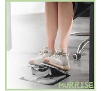 HURRISE Machine à Marche Stepper Pied Mini Trainer Silencieux Pliant Workout Jambe Gris froid Taille unique
