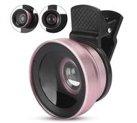 HURRISE Objectif macro pour téléphone portable 2 en 1 Lentille de Téléphone Objectif Macro Super Grand Angle Professionnel 0.45X