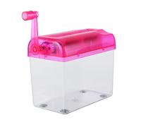 HURRISE Shredder en Papier Manuel, A6 Portable Mini Manual Paper Cut Shredder Paper For Home Mini Out Tool pour Papier, Notes, Factures, Portrait, Photos (PINK)