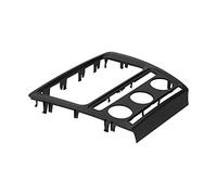 HURRISE Tactile Sculpture Auto Radio, 2 Din GPS Panneau Fit Fit Carts Intérieurs Parties Dash Stéréo Console Console Voiture Stéréo Radio Fascia pour la Voiture de 2004 à 2010, Noir