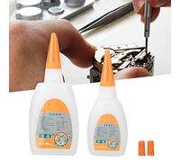 HURRISE Watch Oil, Watch Oil, Watch Outils De Réparation, 30 + 20 ML Watch Lubricant Watch Repair Set for for Watch Tool Arte Spring Bar Tool Tools Maintenance, Cleaning,