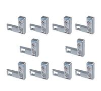 Hurromy 10X Adaptateur de 2,5 Pouce A 3,5 Pouce Etui de Disque Dur pour 9W8C4 Y004G F238F / G302D / X968D SAS/SATA