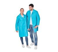 Hurry Jump Blouse Blanche Blouse Laboratoire Blouse lycée Blouse médecin médical Manches Longues 3 Poches Fermeture pressionsBleu 5XL