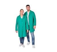 Hurry Jump Blouse de Travail Vert- Blouse de Laboratoire & Blouse Médicale- Fermeture Pressions - Poches Pratiques - Tenue Professionnelle pour Industrie, Laboratoires, Santé L