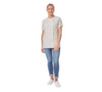 Hurry Jump Blouse médicale Femme infirmière Aide Soignante Soins Domicile 3 Poches 5 Pressions Couture 5 Files Popeline Grey TM