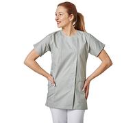 Hurry Jump Blouse médicale infirmière Aide soingante de Travail Femme Gris T3