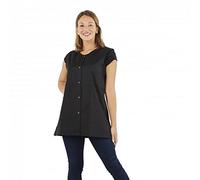 Hurry Jump Blouse sans manche sergé noir T38-40