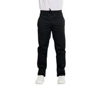 Hurry Jump Pantalon de Cuisine Homme Femme Pantalon de Chef Taille élastiquée Deux Poches Hauteur réglable idéal apprentis Uniforme Tenue Cuisine Cordon serragee Noir T0 > 36/38